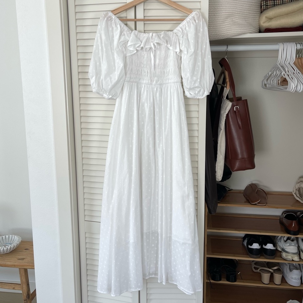 Beautiful white dress